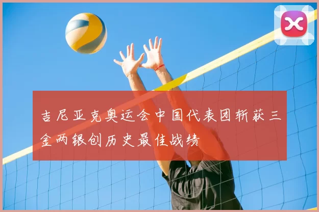 吉尼亚克奥运会中国代表团斩获三金两银创历史最佳战绩